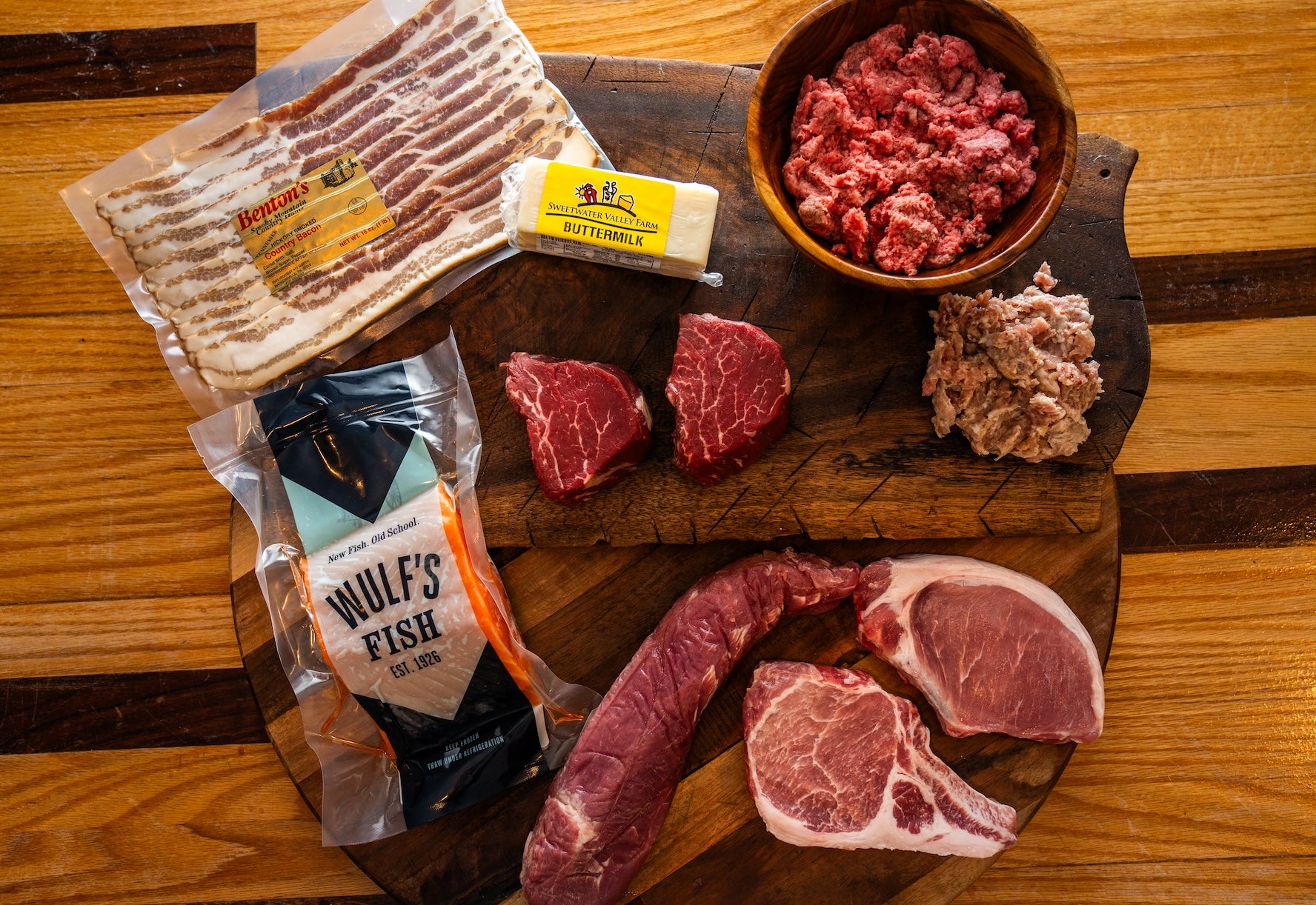 Simpson's Meats CSA Box