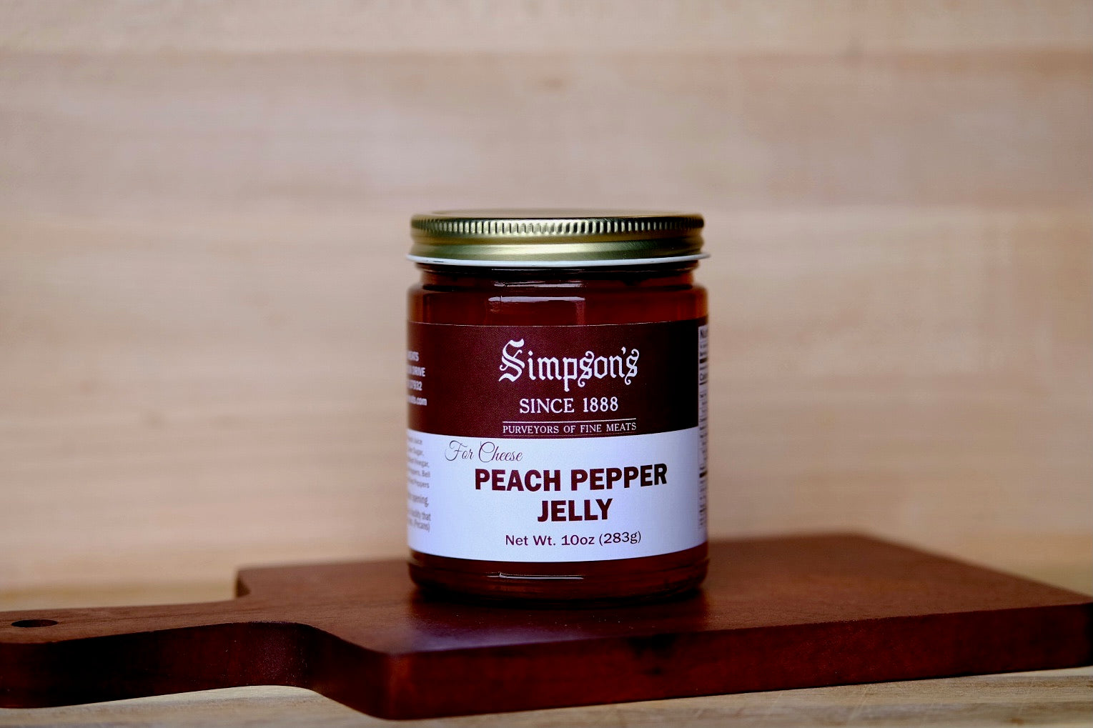 Peach Pepper Jelly