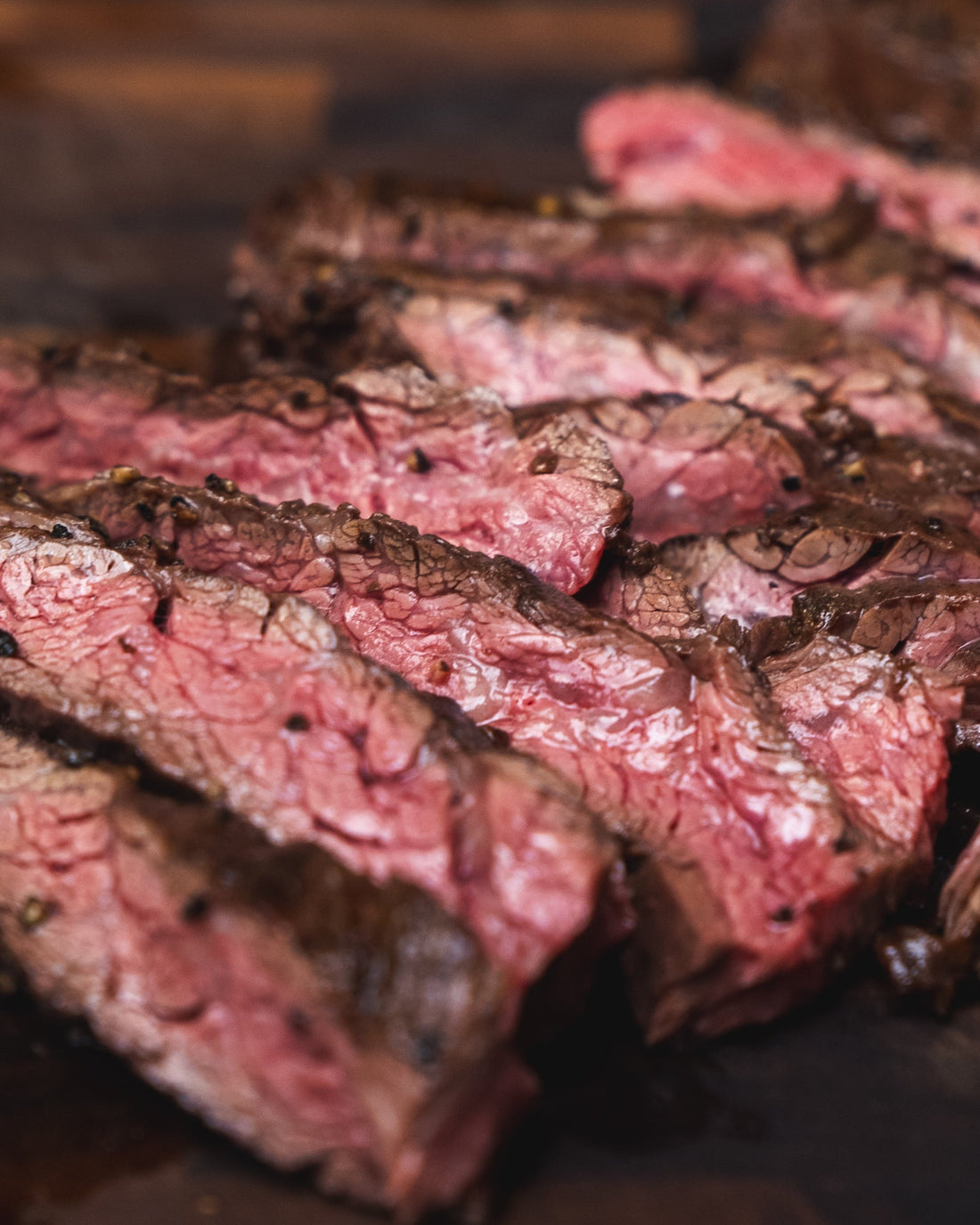 Angus Flank Steak Cooked With Beef Tallow