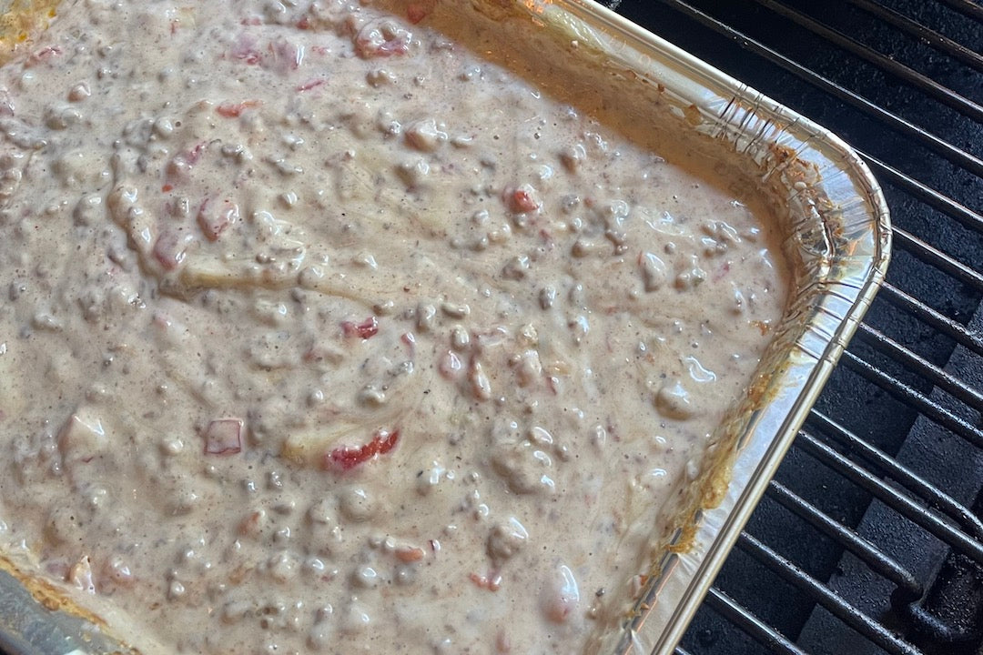 Smoked and Loaded Queso Dip