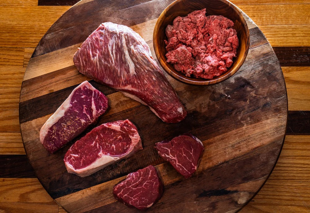 Meat subscription box