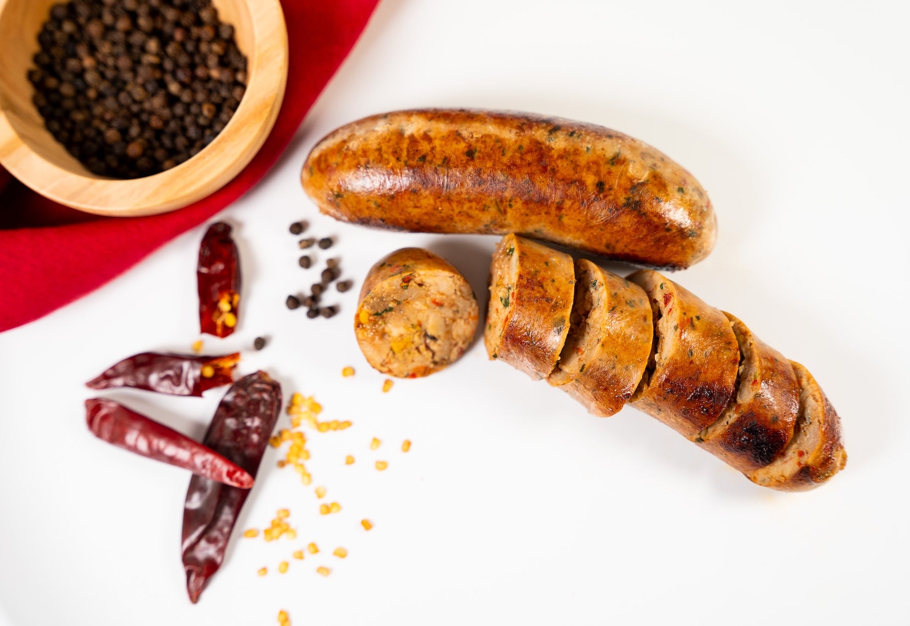 Chipotle Chicken Sausages
