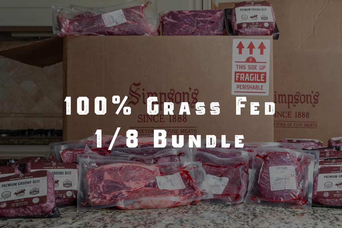 100% Grass Fed 1/8 Bundle