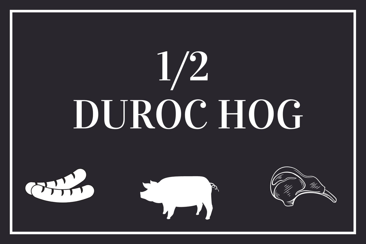 1/2 Duroc Hog